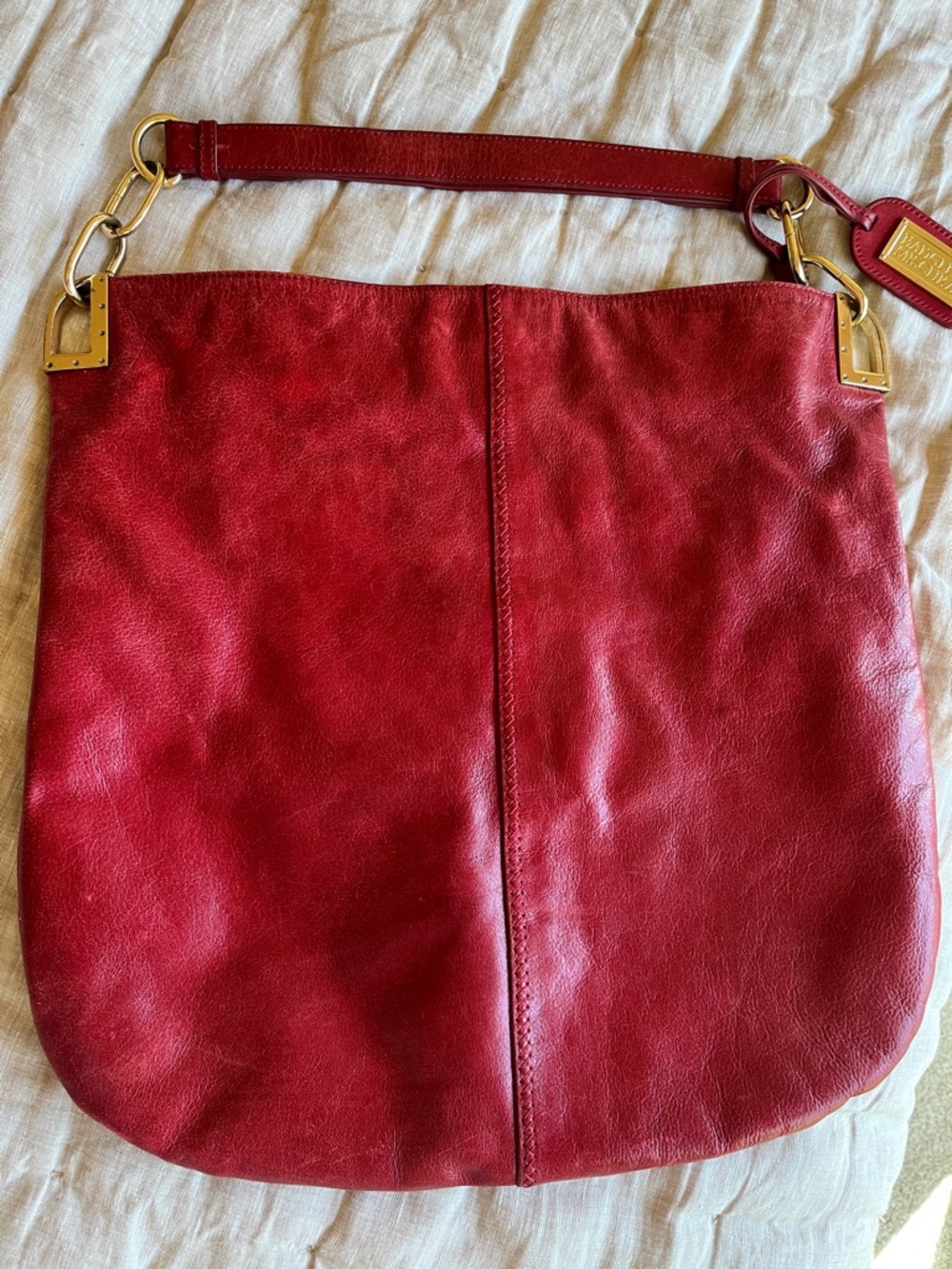 Badgley Mischka LEATHER VINTAGE shoulder bag